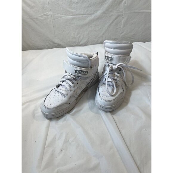 ADIDAS WOMEN'S POSTMOVE BASKETBALL SHOE SNEAKER size 7 white - Picture 14 of 16